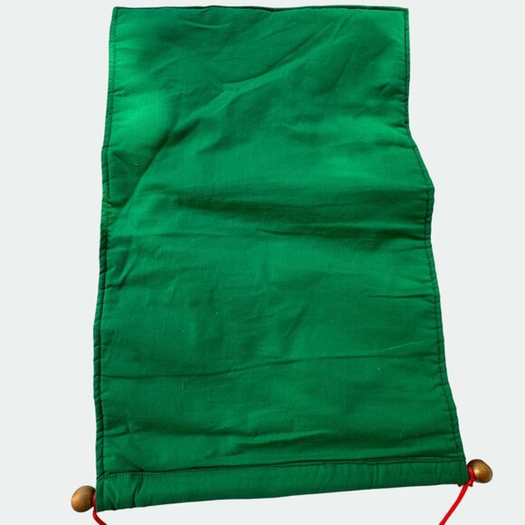 Vintage Nativity Scene Fabric Advent Calendar With Pockets & Red Hanging Cord - Picture 8 of 9